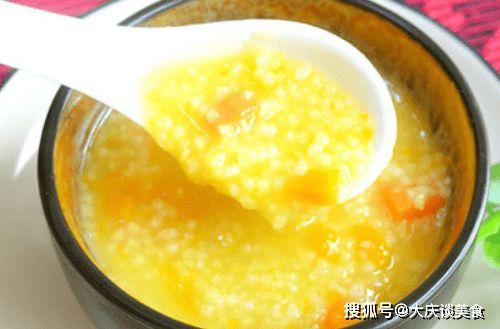 和小米粥一起吃瓜,养生美味两不误
